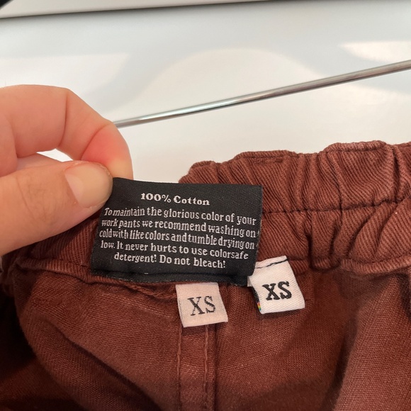 Big Bud Press Pencil Pants XS 100% cotton twill - Picture 5 of 5